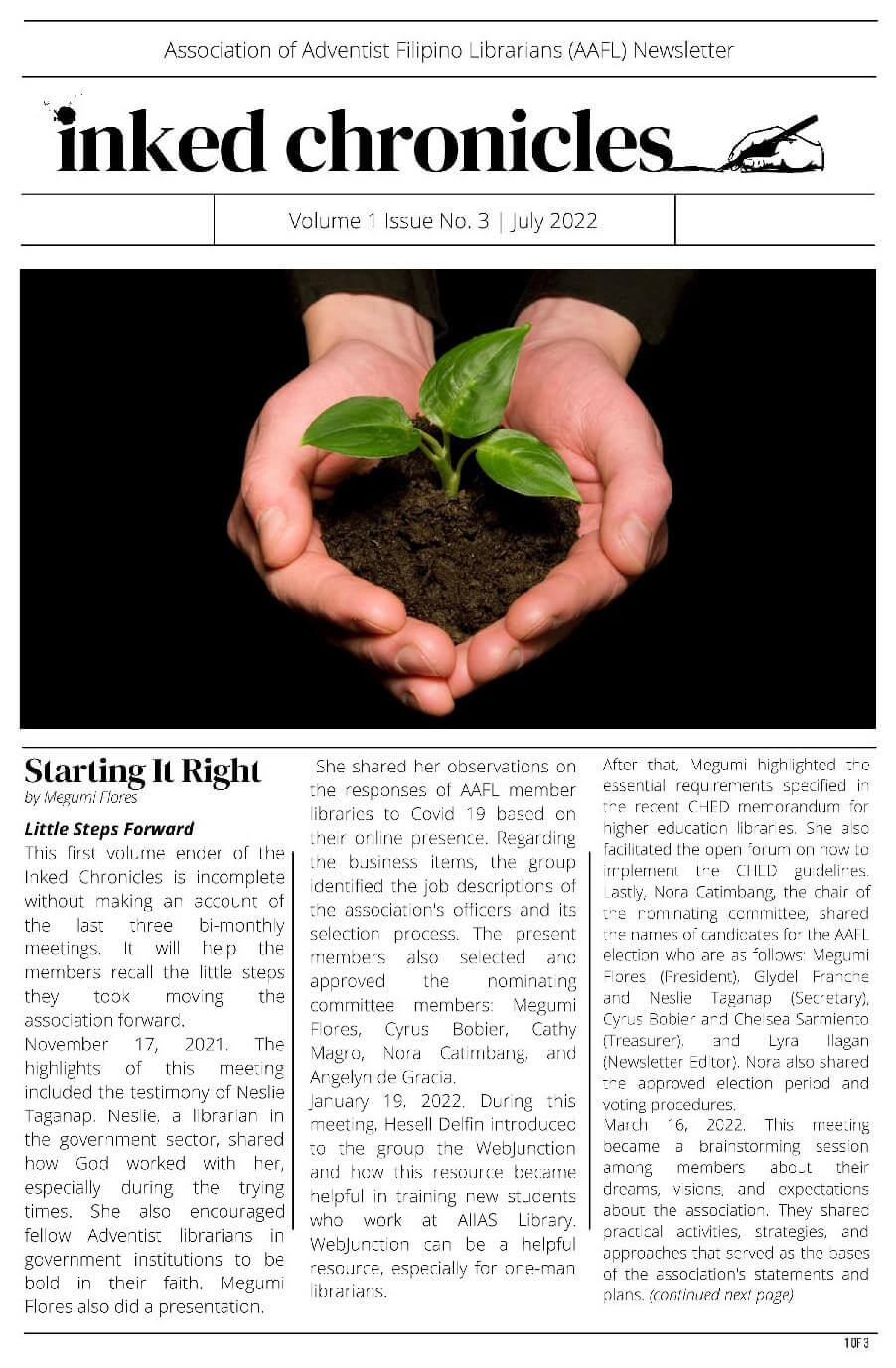 Inked Chronicles vol1no3